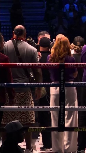 Jai Opetia STOPS Mikaelian in the 9th here in Las Vegas!
