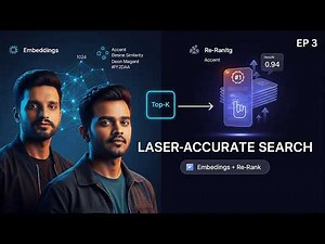 RAG Explained (EP3) : Embeddings, Semantic Search, Re-Ranking & Hybrid Retrieval (Step-by-Step)