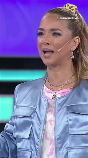 Luciano y Adamari López tuvieron un divertido duelo de actuación | #quiéncaerákids