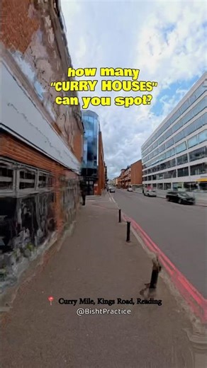 Spot your favourite “Curry Houses” in Reading🇬🇧 #reading #berkshire #foods #travel