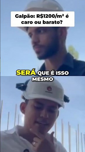 🏗️ Galpão a R$ 1.200/m² é caro ou barato?