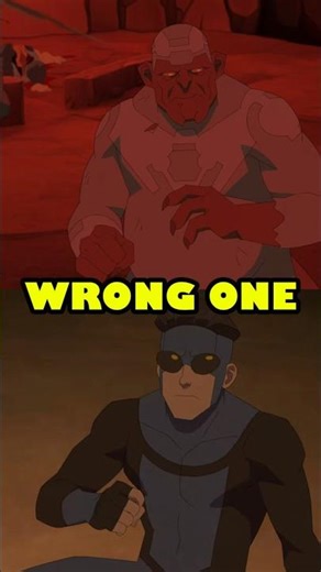 Damien Darkblood Didn't Want Invincible #shorts