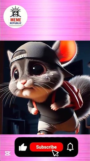 “This Chinchilla Really Said ‘No School Today’ 😂”#funnymemes #trendingmemes