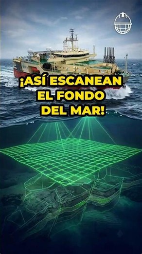 The ship that scans the seabed! 🌊 #3dscanning #northsea #shorts