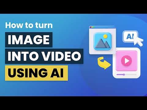 How to Turn Image into Video using AI?