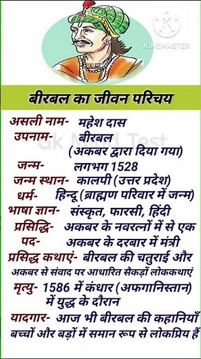 बीरबल काजीवन परिचय#shortvideo #motivation #yogiaadityanathspeech #gk #news #shortvideo #motivation