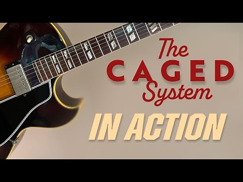 The CAGED System in Action - How to USE the CAGED System for rhythm and lead - Guitar Lesson EP519