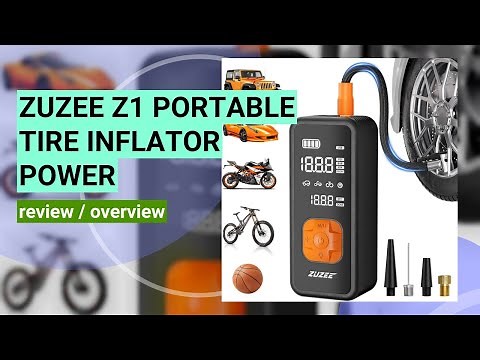 ZUZEE Z1 Tire Inflator Review: Fast & Reliable Portable Air Compressor