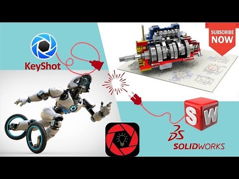 KeyShot plugin with SolidWorks - Save your time, Work FASTER, Work Smart.