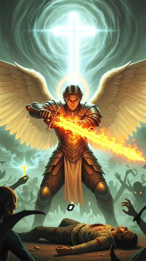 The Angel You Never See… But He’s Still Here ⚔️🔥 #faith #motivation #peace #shorts