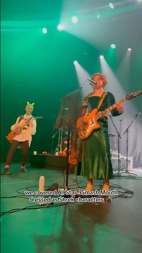 We covered All Star by Smash Mouth dressed as Shrek characters and it was fecking epic 🧌🖤