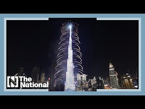 Watch Live: Dubai welcomes the New Year with spectacular fireworks show from Burj Khalifa