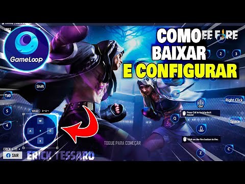 COMO CONFIGURAR A NOVA VERSÃO DO GAME LOOP PRA JOGAR FREE FIRE NO PC FRACO ATUALIZADO 2021