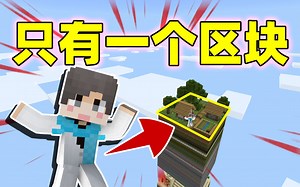 整个世界被压缩！超小范围！如何活下去？！#我的世界