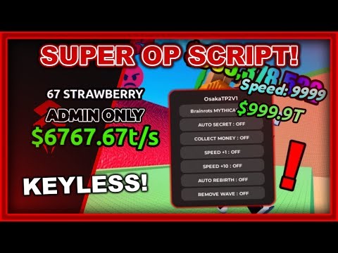 2026 🔥 *NO KEY* ESCAPE TSUNAMI FOR BRAINROTS SCRIPT 🔥 STEALING THE BEST BRAINROTS 🔥 ROBLOX GUI