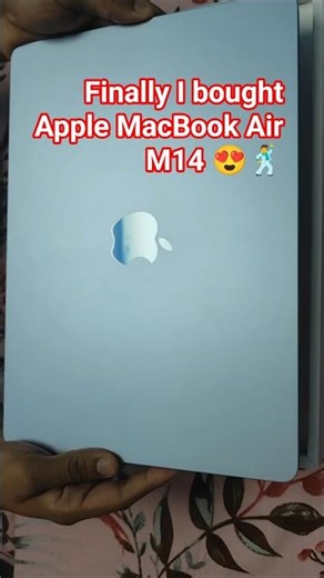 Finally I bought Apple MacBook Air M4😍🕺#shorts #apple #ipad #macbook #appleiphone #applemacbookair