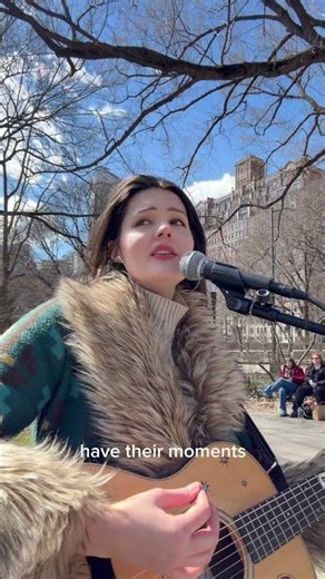 In my life cover in Strawberry Fields #strawberryfields #thebeatles #busker