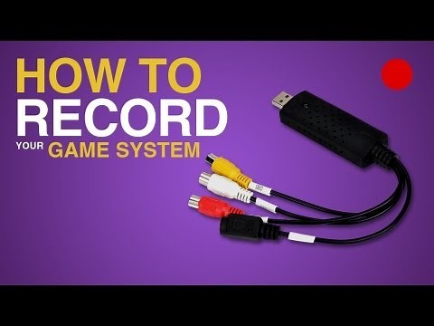 How to Record Your Video Game System - Easycap Setup