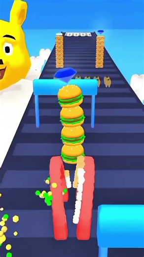 Teeth Shield Runner Fun Gameplay #2430 #shorts #games #gaming