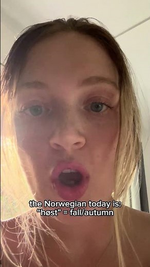 Day 84: Learn Norwegian 🇳🇴 | “høst” (autumn / fall)
