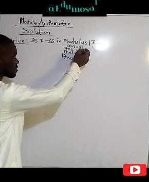 "Modular Arithmetic Explained in Less than 5 Minutes!