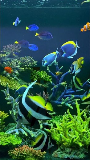 Taking you on a tour of the underwater world at P&N Koi 🌊🐠🐡🐙🦀🦞🪸#reef #Marine #SaltwaterFish #Nemo