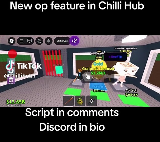 New Feature in Chilli Hub: Brainrot Script