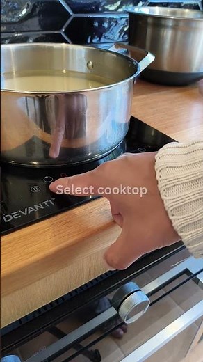 Easy Devanti Induction Cooktop Tutorial - Unlock & Start Cooking