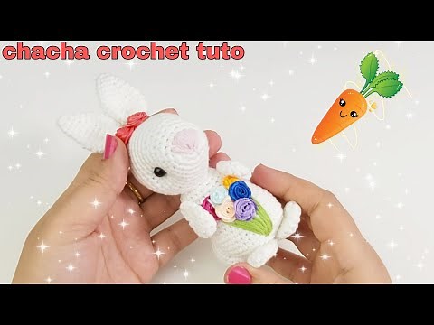 Tuto petit lapin amigurumi au crochet très facile