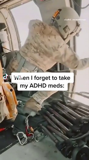 ADHD Walk Meme: When I Forget to Take My ADHD Meds