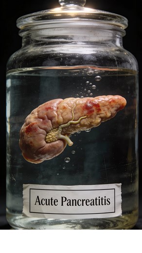Your pancreas is designed to digest food. But when that flow gets blocked—by a stone or alcohol—the enzymes get trapped. Instead of waiting, they activate inside. Watch what happens next: The pancreas begins to digest its own tissue. This isn’t just inflammation; it’s self-destruction. Need to master GI pathology for your boards? 👇 Comment “GUT” below and I’ll send you my complete Gastroenterology Masterclass Worksheet instantly. 🎥: @smashusmle #medicalanimation #pancreatitis #pathology #anato