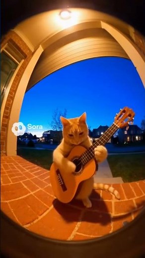 Cat Playing Classical Guitar… Like a Pro?! 🎸😹