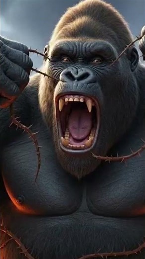 King Kong vs Giant Anaconda 🐍 (2025) | Ultimate Jungle Throne Battle – Full Cinematic Showdown!