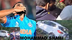 1.3M views · 189K reactions | Mohammad Shami rescues road accident victim in Nainital. #MohammedShami #Nainital #humanity #Shami #WorldCup #cricket #Hero | Guftar Ahmed | Facebook