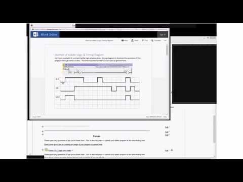Introduction to timing diagram for PLC Ladder Logic