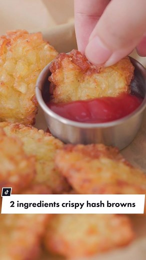 (2 Main Ingredients) Making Deliciously Crispy Hash Browns in Better Way ~#potatorecipe #potato #comfortfood #asmrfood #homecooking