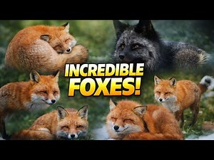 Beautiful Red Fox in the Wild | Rare & Peaceful Wildlife Moments