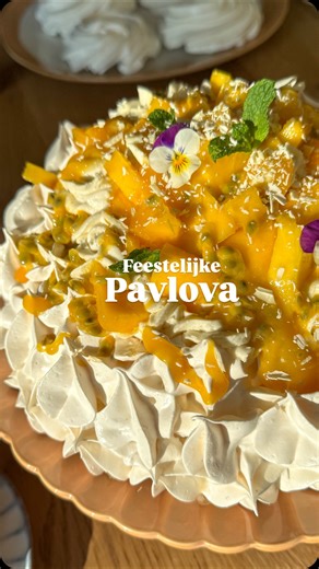 Marike | Bakt glutenvrij, lactosevrij én veel vegan! on Instagram: "FEESTELIJKE PAVLOVA + HANDIGE MINI GUIDE😍✨ Als je op zoek bent naar een dessert dat jouw kerstdiner in één klap van “gezellig” naar “WOW, WAT IS DIT?!” tilt… dan presenteer ik je graag: de Pavlova die stiekem alle aandacht opeist. 😍🎄 Ik maakte één grote pavlova (de diva van het stel) met een aantal kleinere pavlova’s eromheen, want hé, elk hoofdgerecht verdient sidekicks, en dat geldt blijkbaar ook voor toetjes. 😉 👉🏻Reagee
