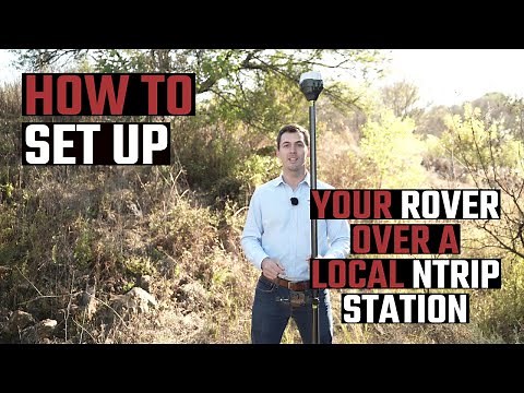 How to set up your Rover over a Local NTRIP Station | EMLID Reach RS2 GPS Training