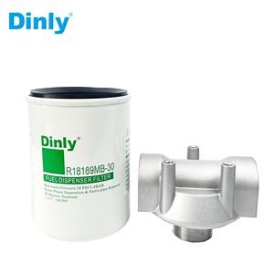 [Hot Item] High Precision Oil Filter Water Detection and Particulate Removal Fuel Filter, Cimtek 70106 Fuel Dispenser Filter with 50032 Adapter