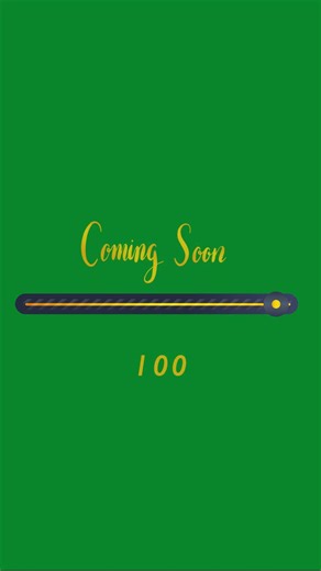 Bar Counter 0 to 100 Green Screen Chroma Key Animation