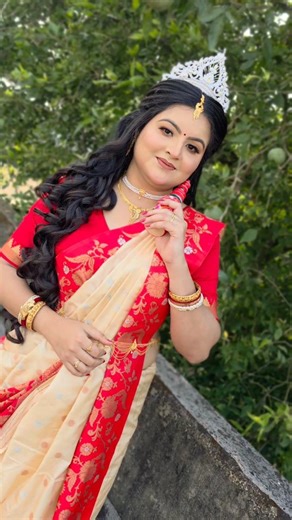 Anindita saha on Instagram: "Briddhi look #briddhilook #Bengali #wedding #briddhi #biye #look #bengaliwedding #bengalibride #bride #look #explore #traditional #simplicity @ankita_s.a.h.a"