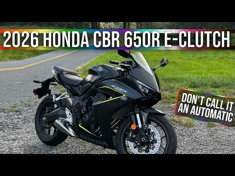 2026 Honda CBR650R E-Clutch Review - Don't Call It an Automatic!