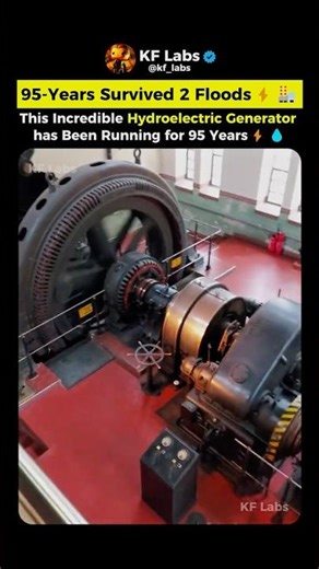 This Power Generator Has Worked for 95 Years ⚡🏭