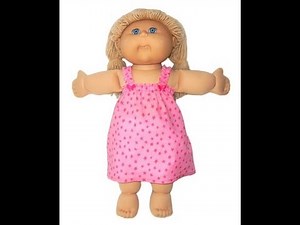 Cabbage Patch Kids Doll Clothes Patterns Summer Nightie