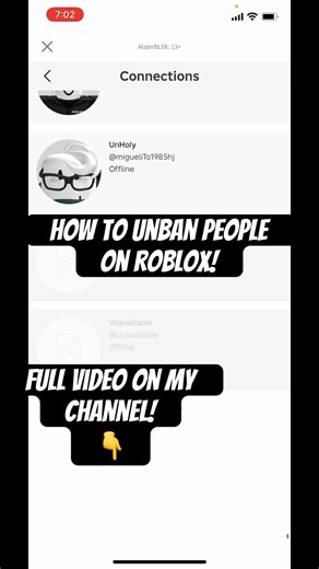How to unban someone on Roblox! *unban friends account* (unban people / somebody) #roblox #shorts