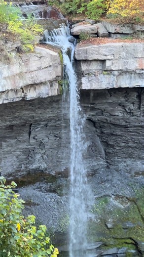 The Autumn Flow: The glory of the season on full display at Carpenter Falls near Skaneateles Lake here in the Finger Lakes. #fall #autumn #waterfall | John Kucko Digital