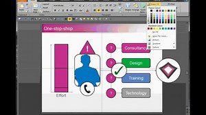 PowerPoint tutorial - working with images and shapes video