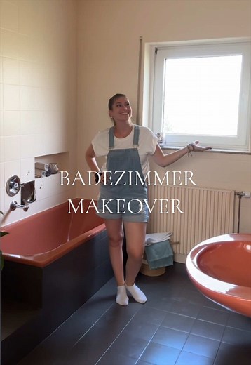 70er Badezimmer streichen: DIY-Anleitung & Produkte