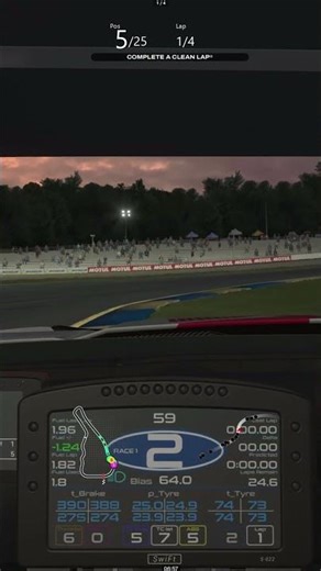 RSS GT‑M Hyperion V8 by Race Sim Studio at Road Atlanta in Assetto Corsa | Clip 07/11 | #Shorts